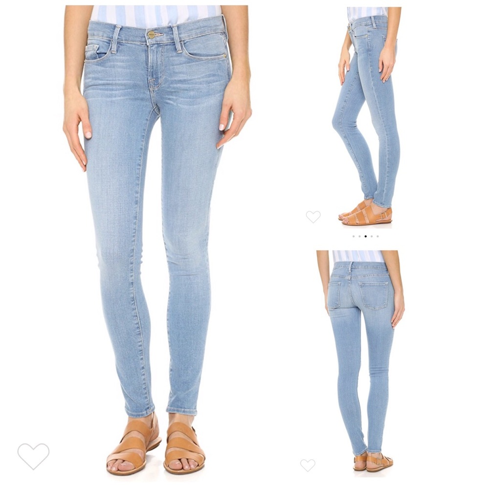 Frame Denim • le Skinny de Jeanne in Antibes